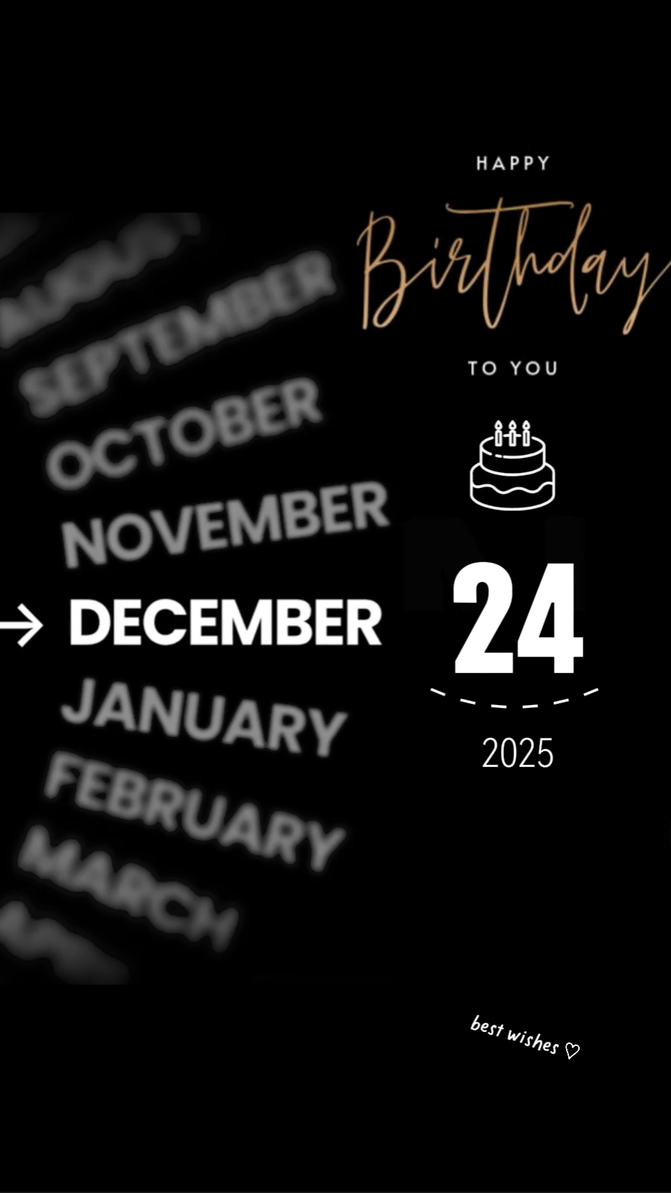 hbd 24 December 2025