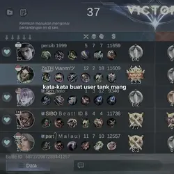 kata kata user tank