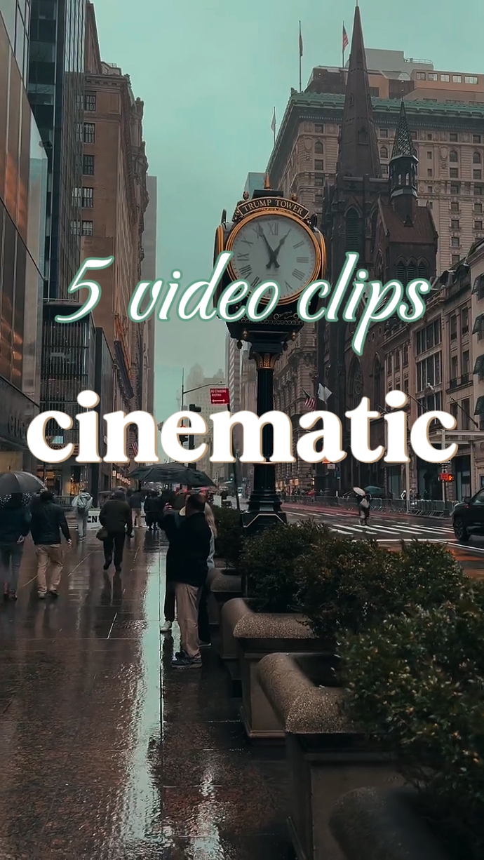 5 clips cinematográficos