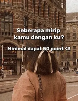 Seberapa mirip?