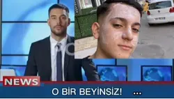 o bir beyinsiz komik