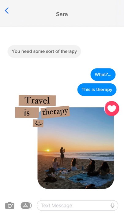 iMessage seyahati