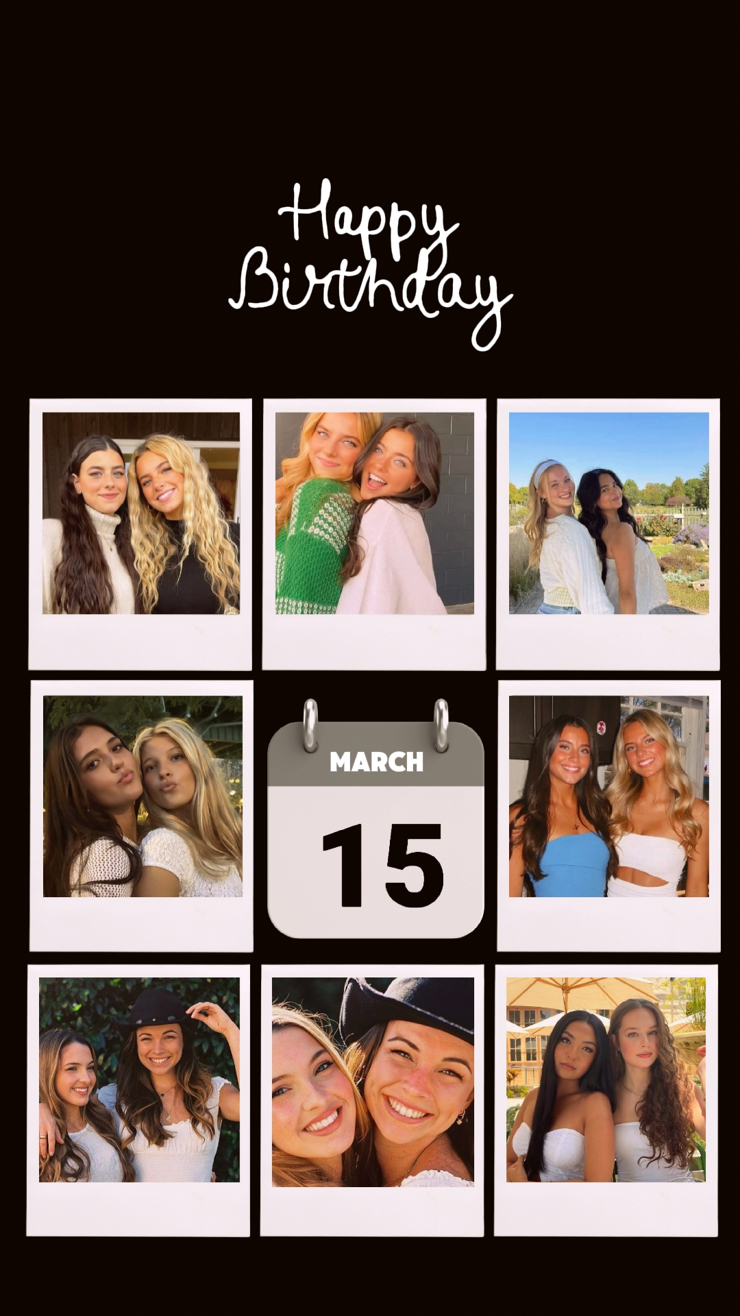 HBD 15 MARS 2026