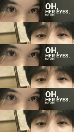 Oh,her eyes couple