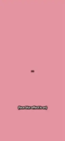 Blurry face 