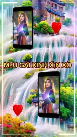 MẪU GÁI XINH XỊN XÒ 