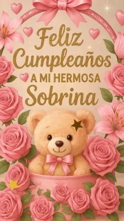 Sobrina feliz cumple