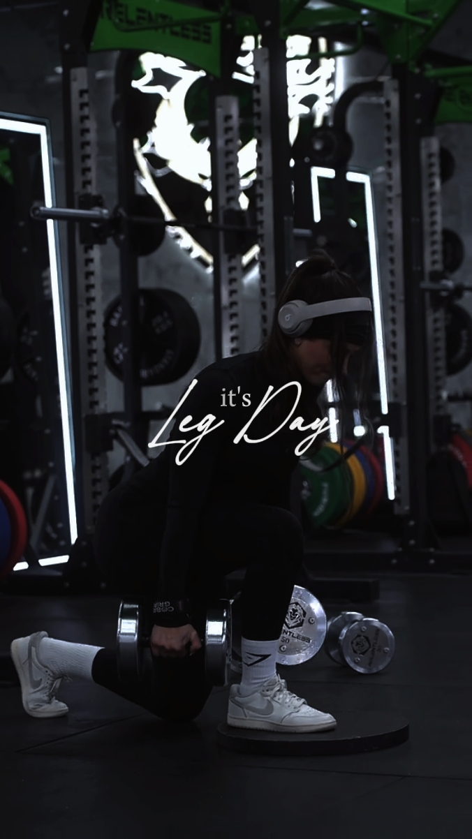 it's leg day