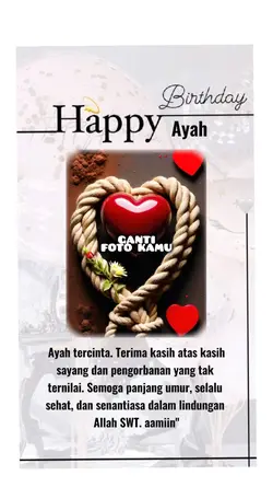 ucapan untuk ayah