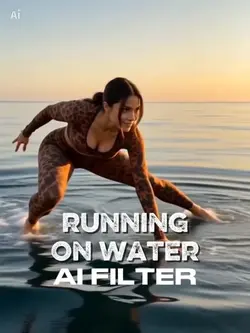 running on water