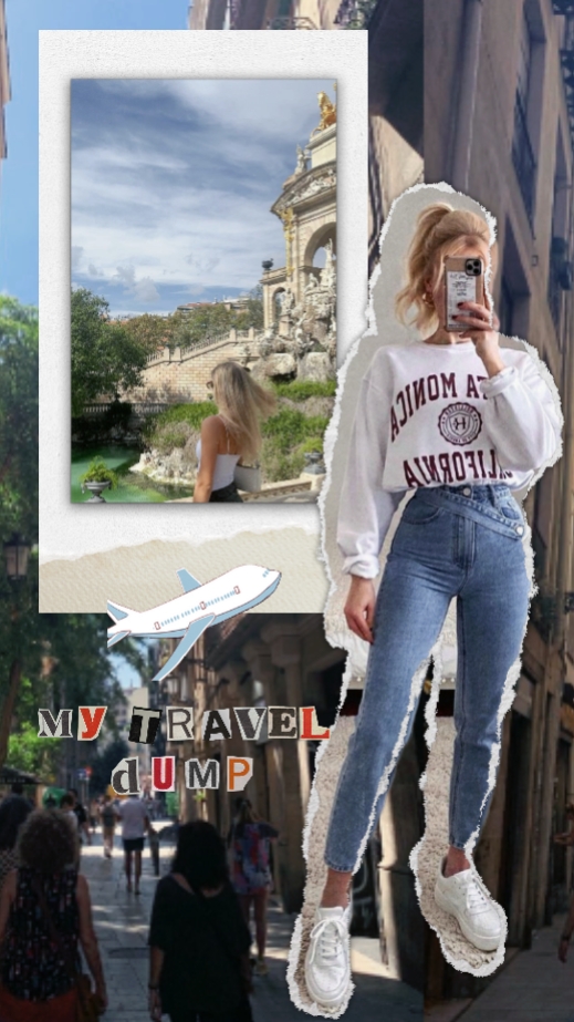 Meu álbum de recortes de viagem