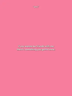 if you wanna be