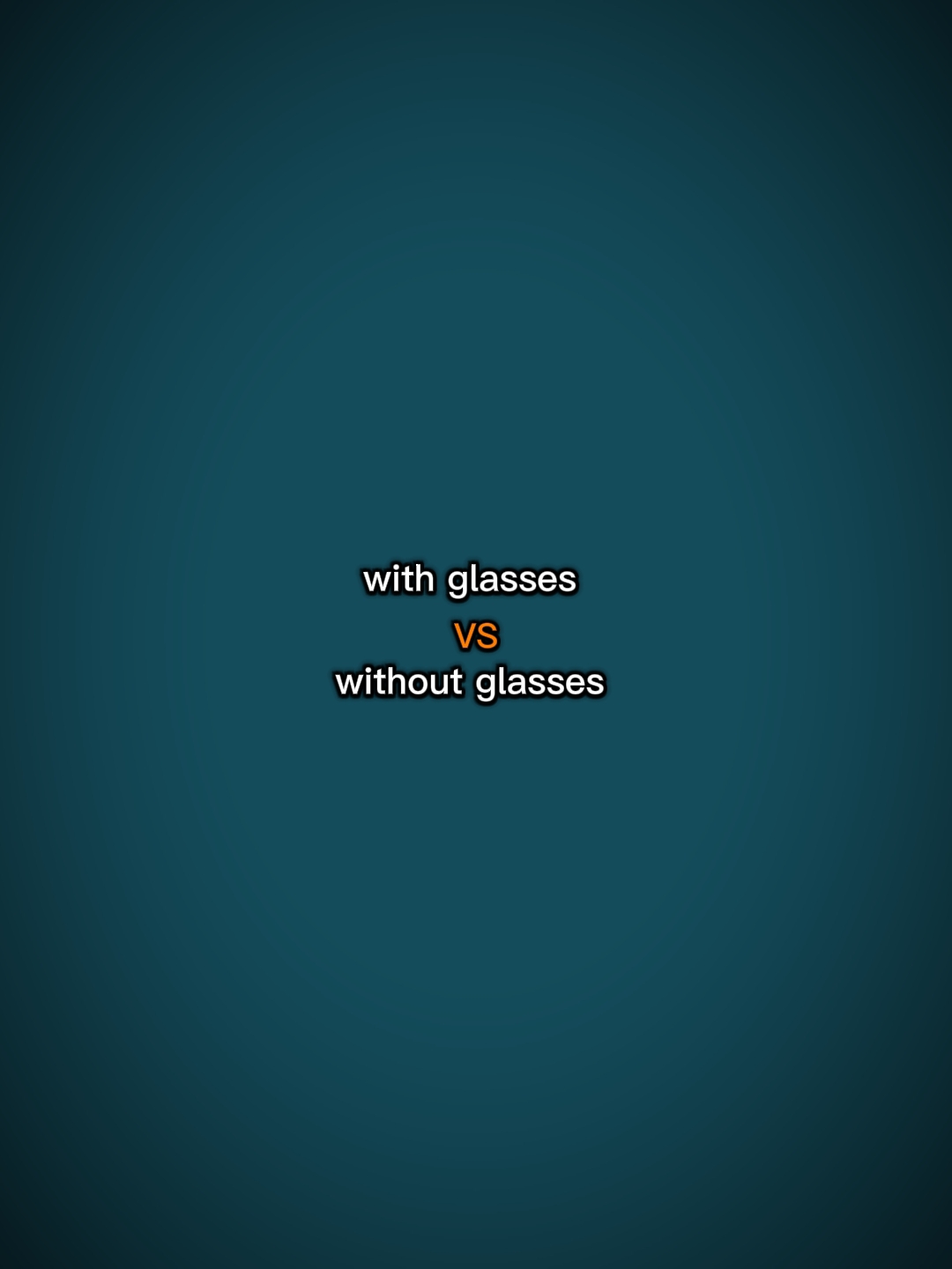avec sans lunettes