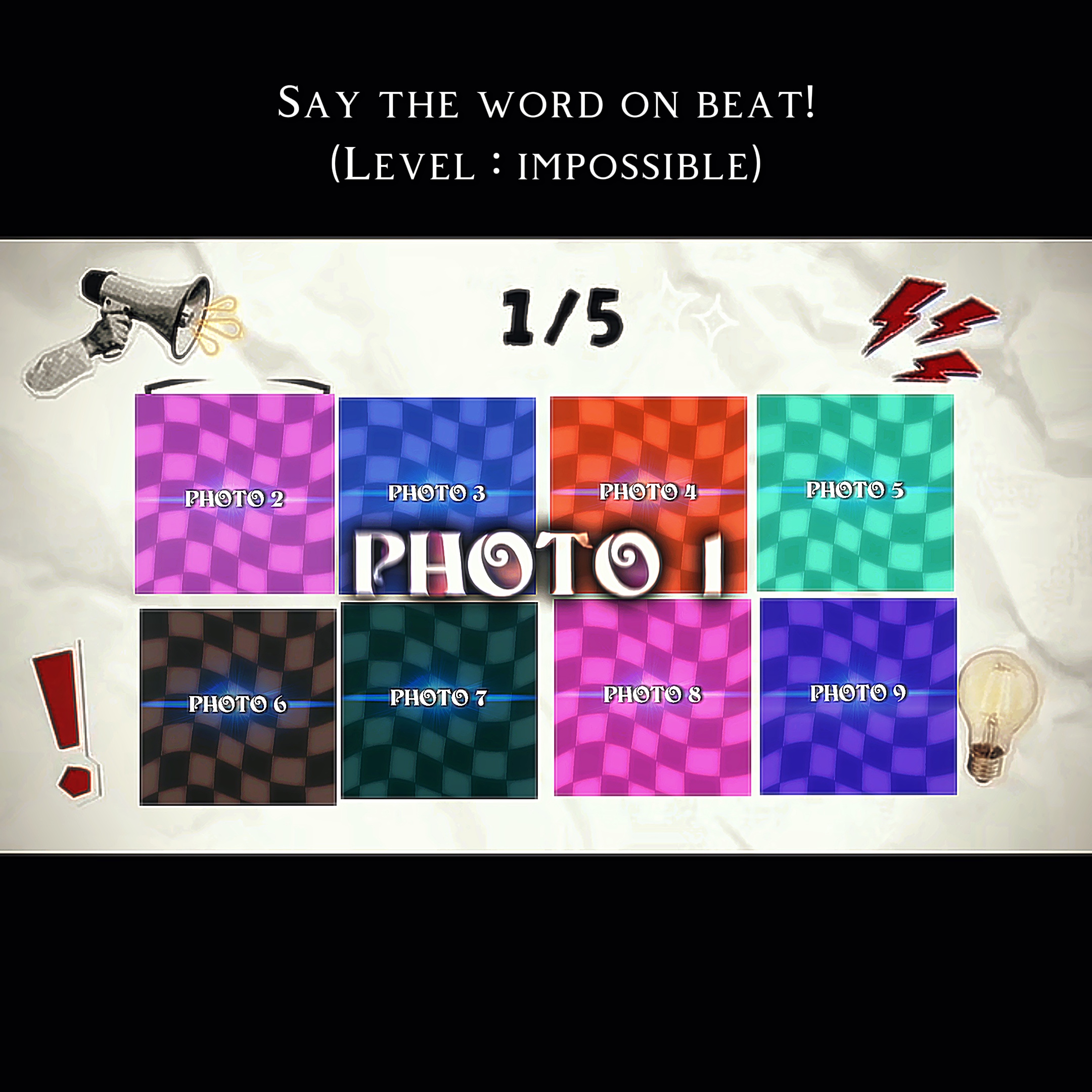 Say the word on beat