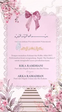 [Undangan] Wedding