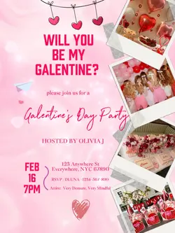 Galentine Invitation