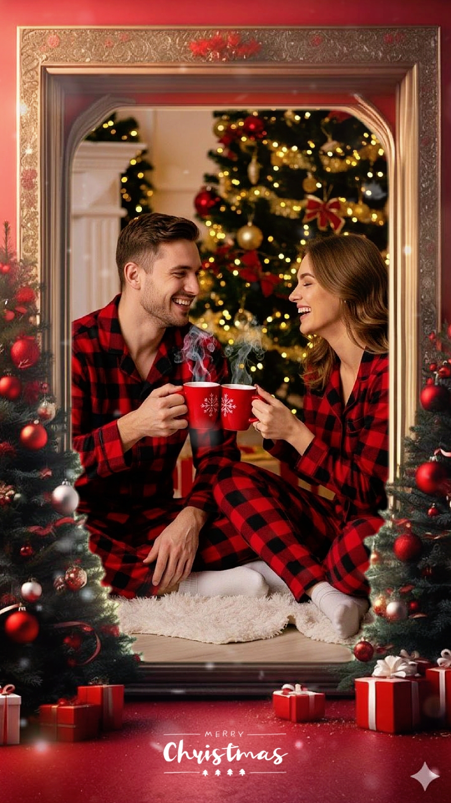 Novia de Navidad con
