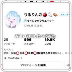 お互いのこと比べてみた