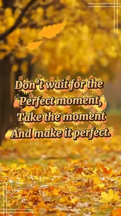 Make perfect moment