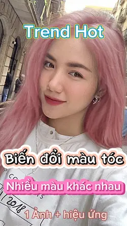 Biến đổi màu tóc 🤩✌️