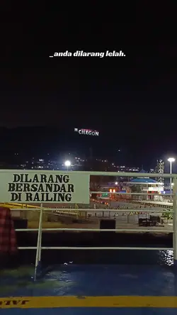 anda dilarang lelah