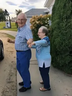 Grandparents dance