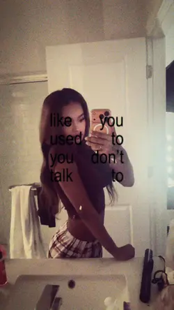 you don’t talk to me