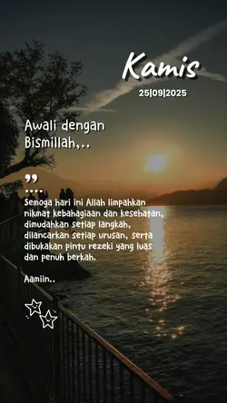 Kamis 25|09|2025