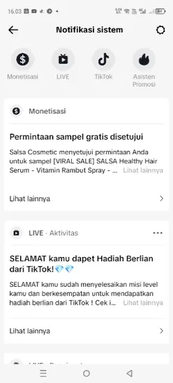 sampel pertama 