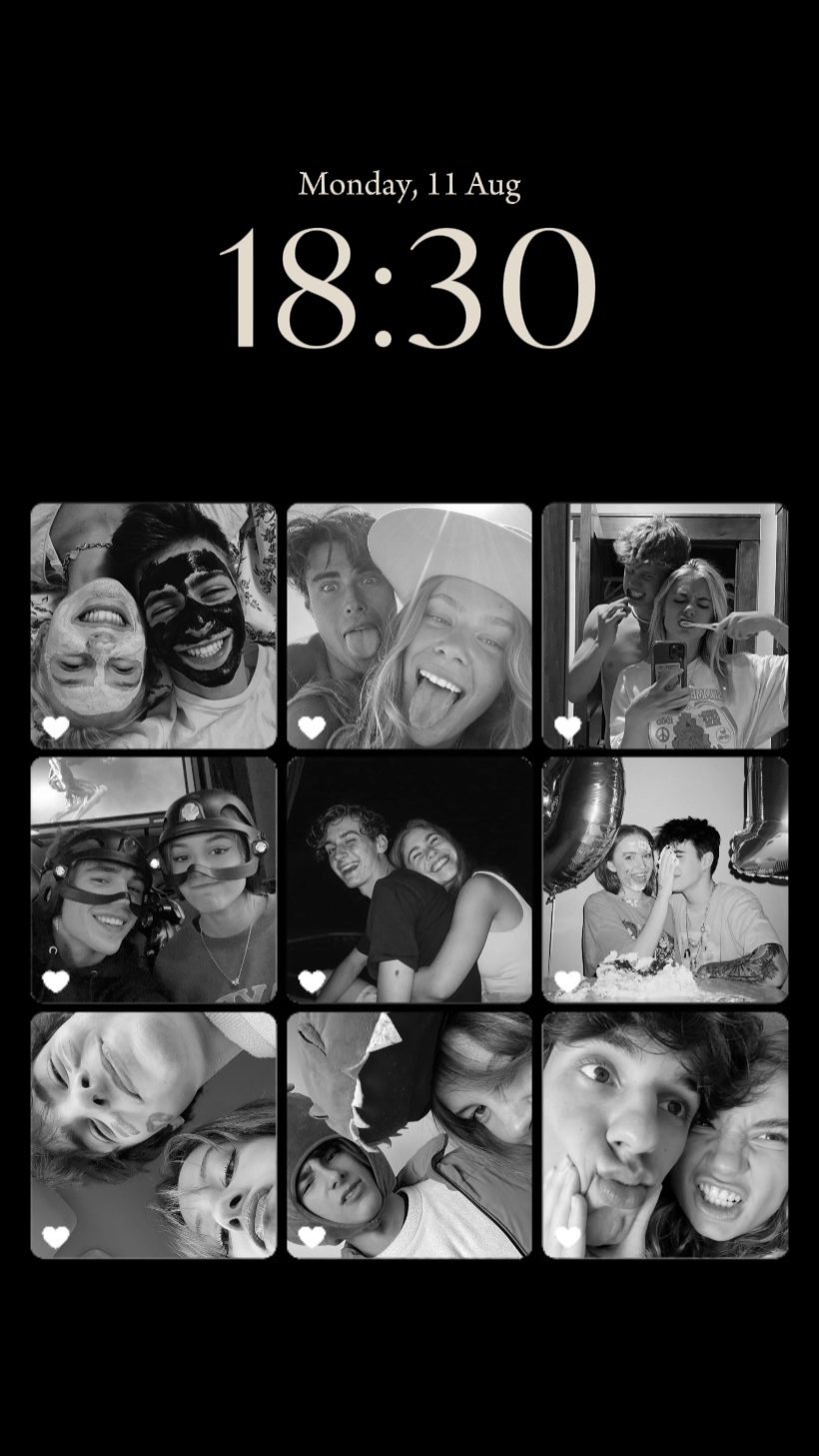 couple lockscreen 