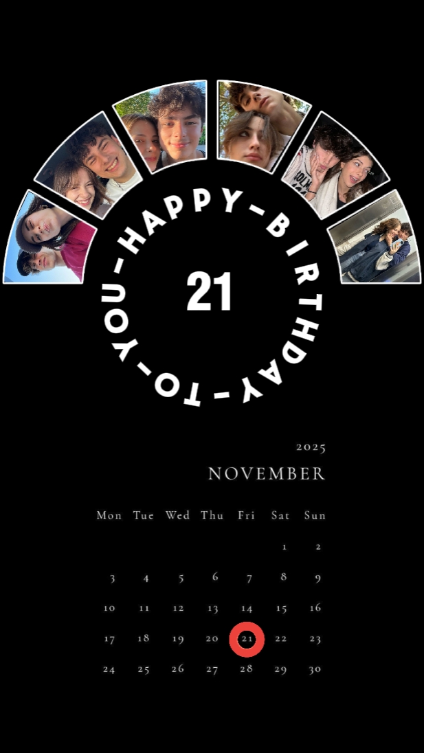 Aniversário 21 de novembro