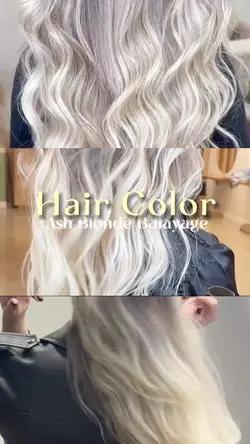 Ash Blonde Balayage