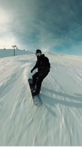 Cinematic Snowboard