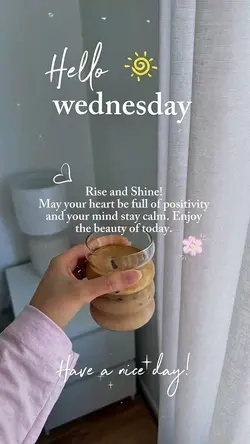 Hello Wednesday 🤍