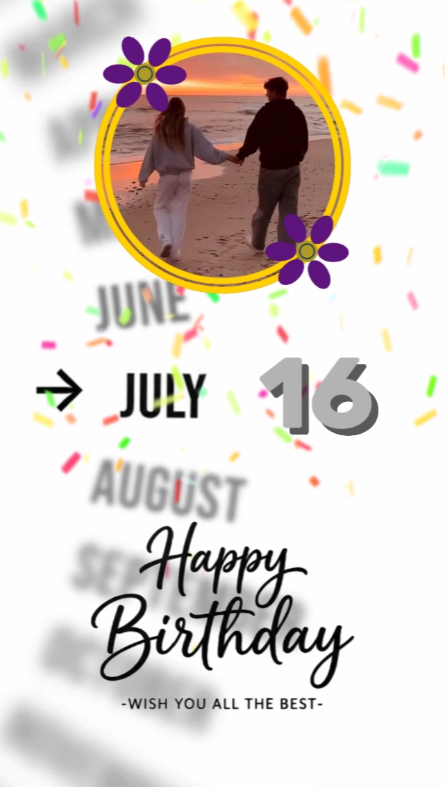 Cumpleaños 16 de julio