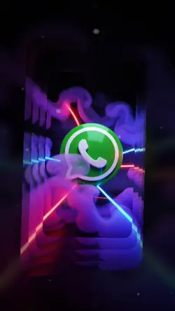 WhatsApp Neon 