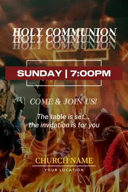 Holy Communion invit