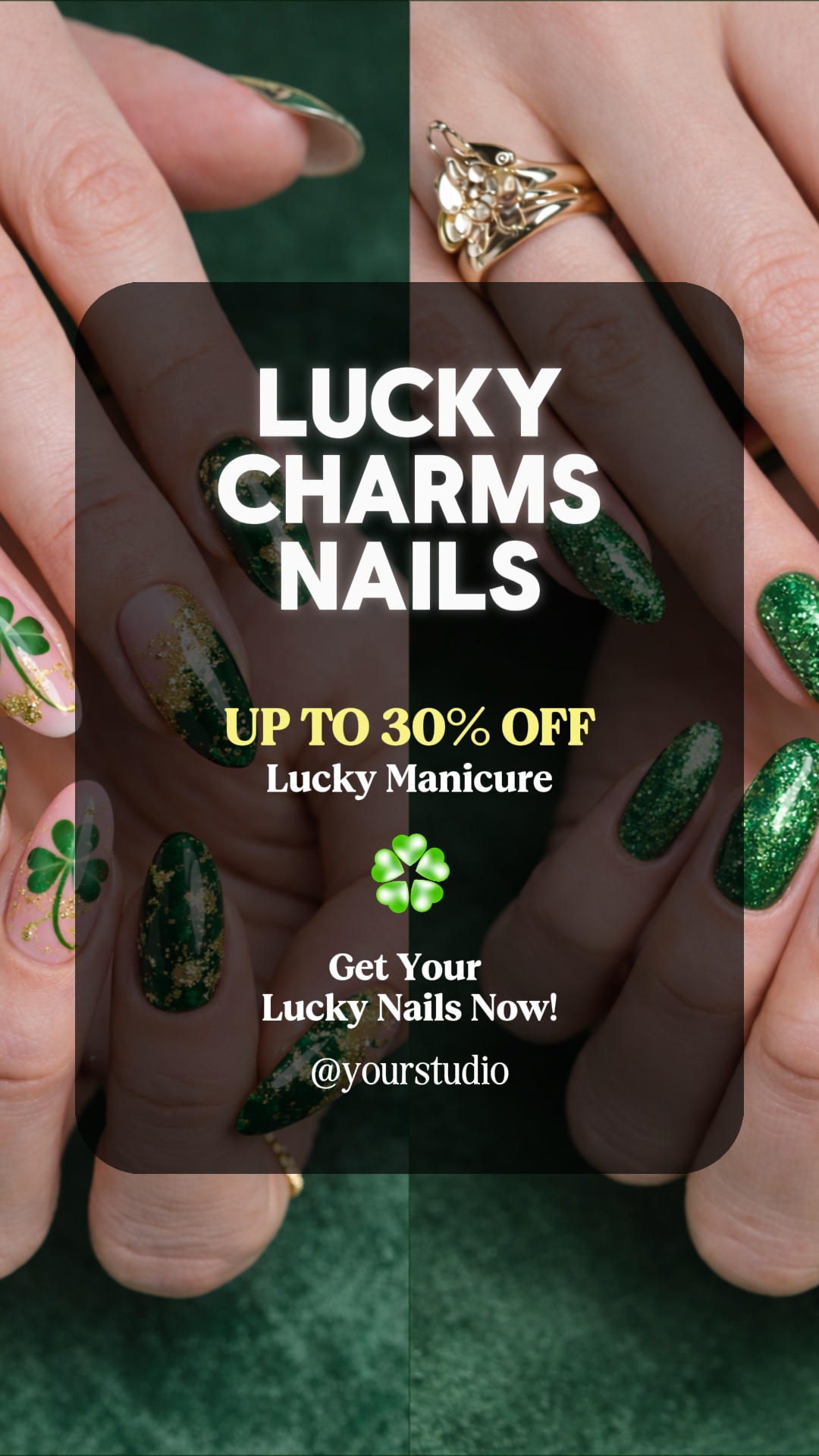 Unhas Lucky Charms