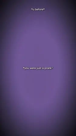 A PRANK?