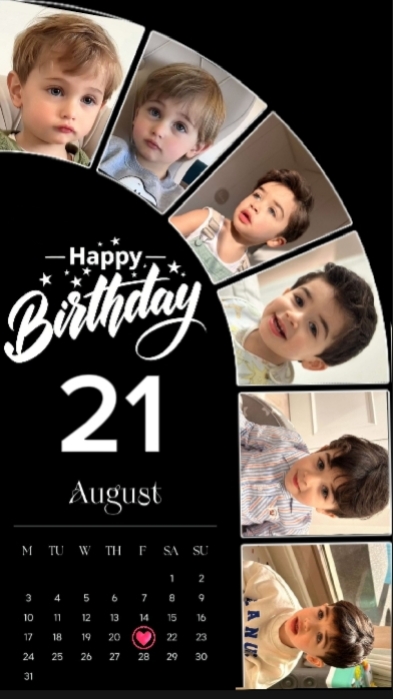 HBD 21 August