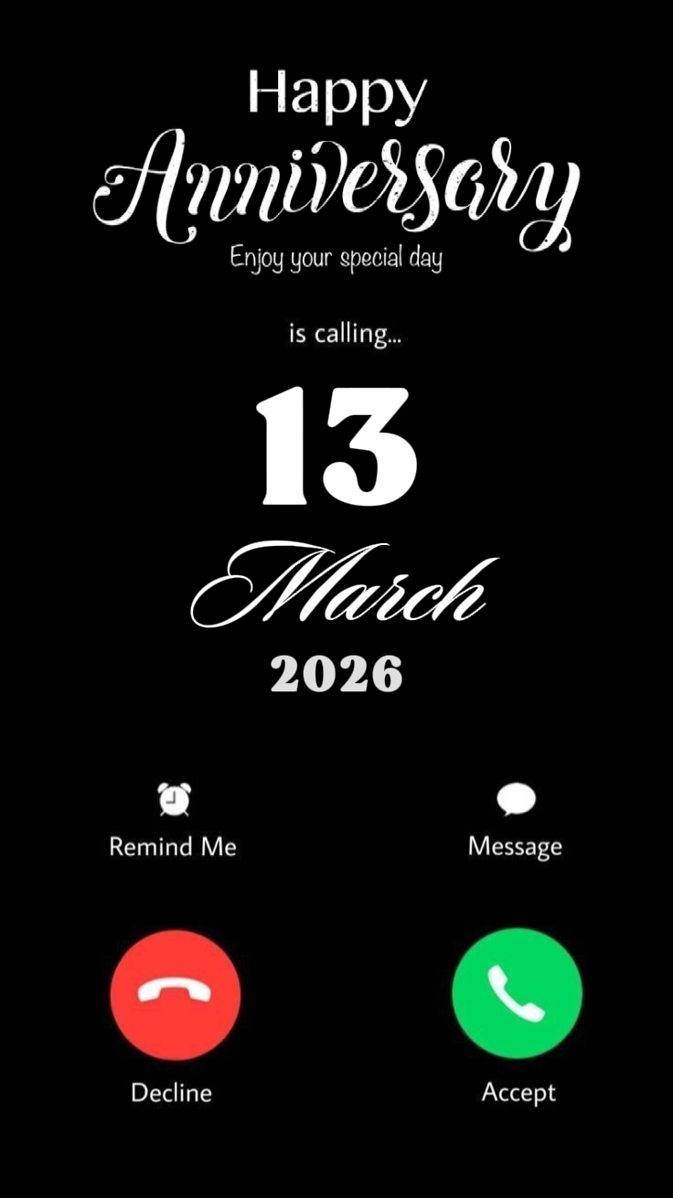 ANNIV 13 DE MARZO