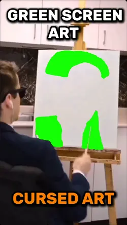 Cursed Green Art 