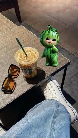 semangka comel