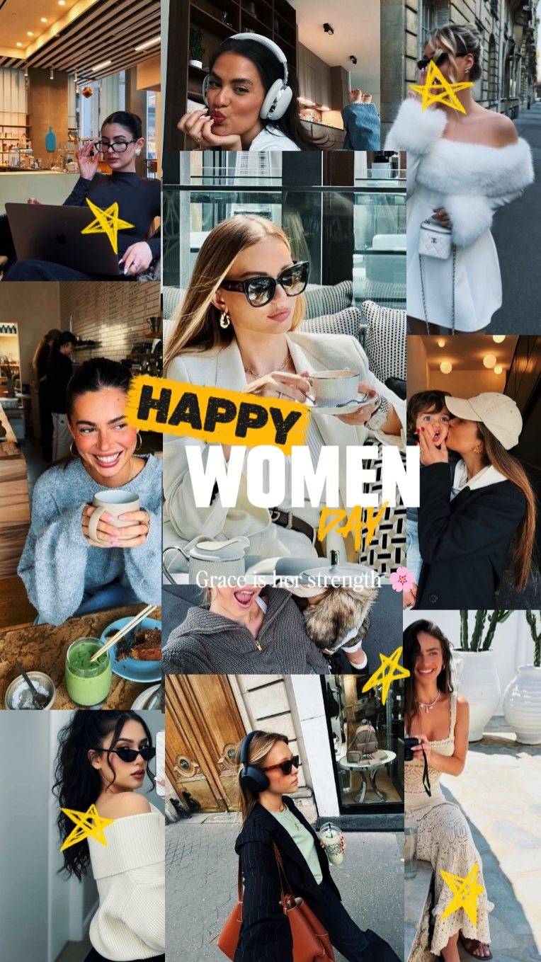 Feliz dia da mulher 