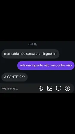 "a gente???"