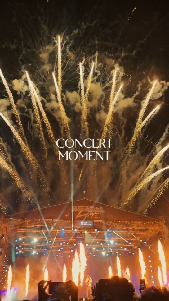 Momento del concierto