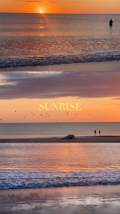 Sunrise - 3 screen 