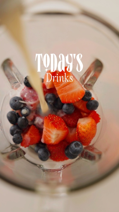 Drinks and food