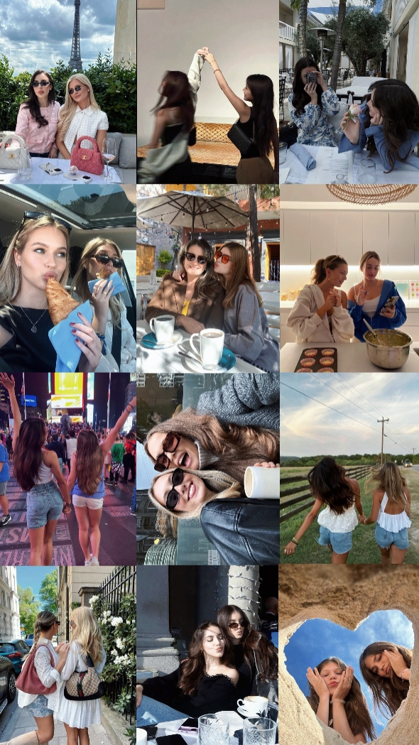 Moldura de 12 fotos