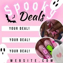 Pink October flyer 👻